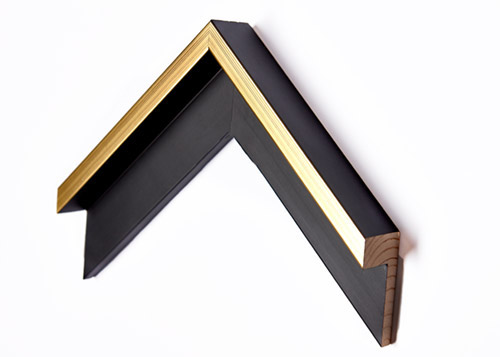 Schattenfugenleiste gold